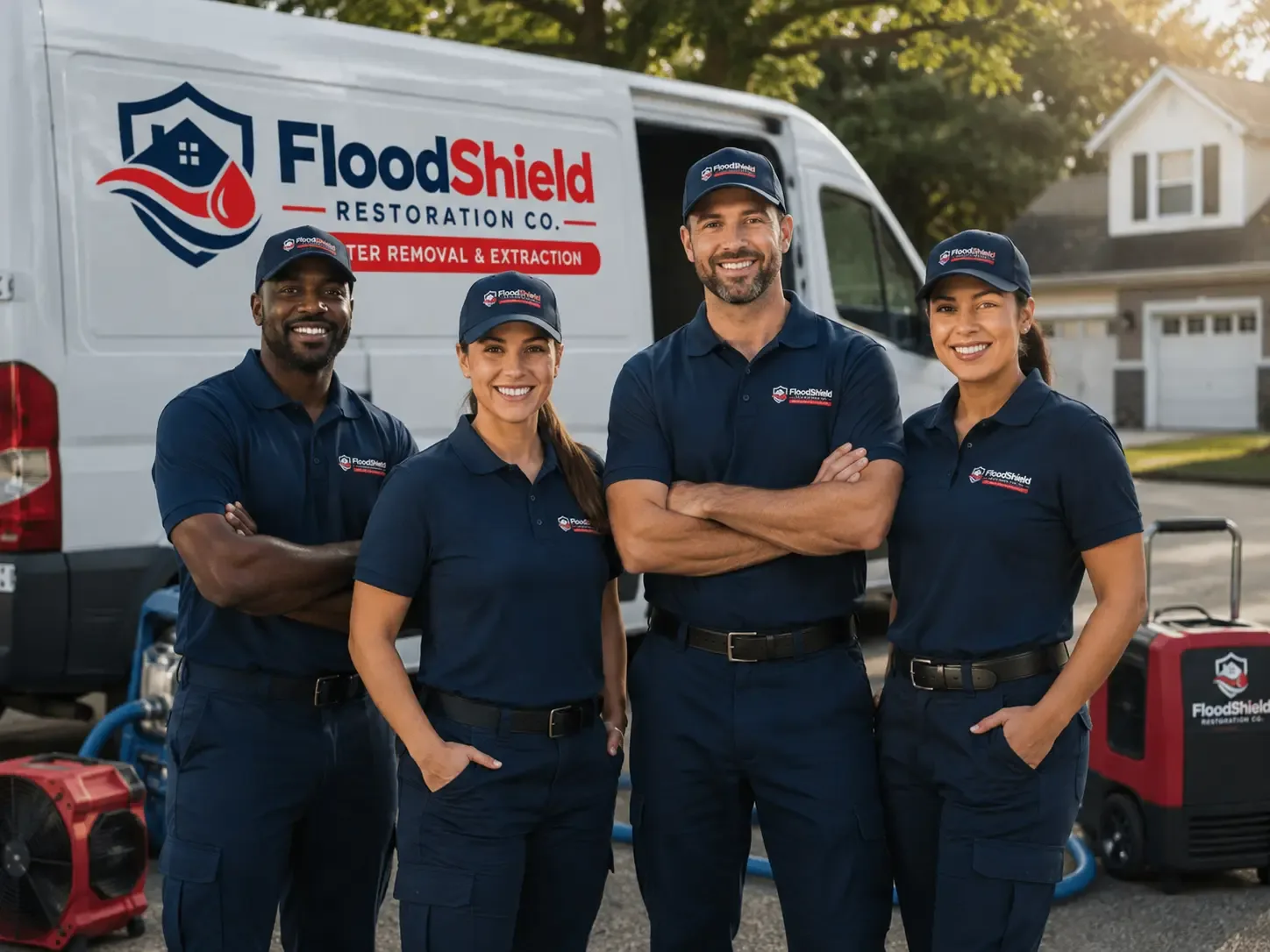 Flood Damage Restoration company in Dorchester, IA